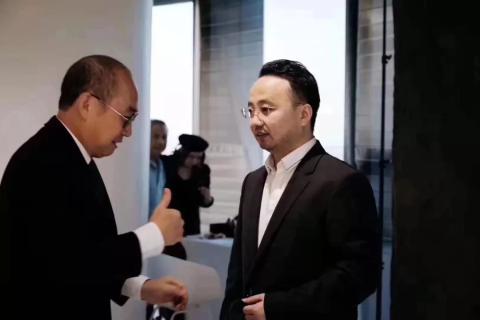 秋日餐叙 共叙商机|欧陆娱乐董事长李厚德受邀参加丽泽SOHO秋日餐叙