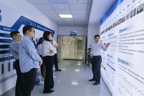 探访培育钻石，为高科技赋能！欧陆娱乐团队赴科微之星观摩学习