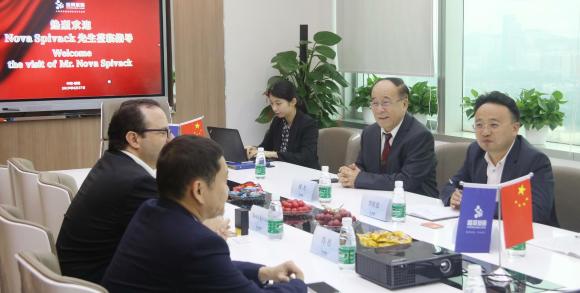 Nova Spivack先生再访欧陆娱乐，双方达成战略合作！