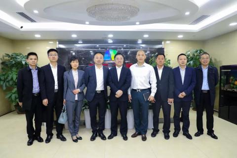 明光市市委书记被欧陆娱乐企业文化深深感动 | 深入沟通合作空间广阔