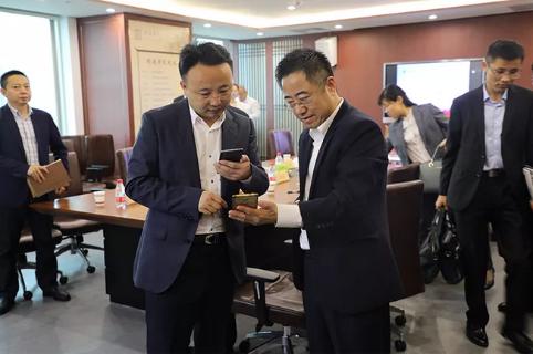 明光市市委书记被欧陆娱乐企业文化深深感动 | 深入沟通合作空间广阔