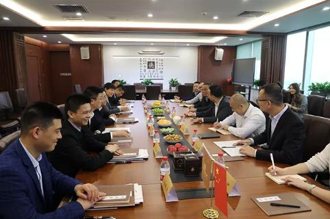 明光市市委书记被欧陆娱乐企业文化深深感动 | 深入沟通合作空间广阔
