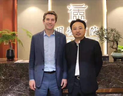 胡润百富创始人来访欧陆娱乐，共商战略合作！