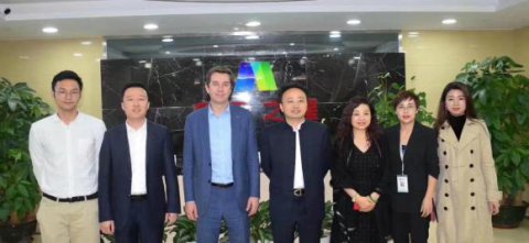 胡润百富创始人来访欧陆娱乐，共商战略合作！